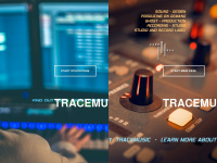 tracemusic.de Webseite Vorschau