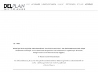 delplan.ch Webseite Vorschau