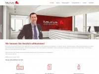taurusconsulting.ch Webseite Vorschau
