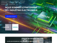 cadlog.fr Webseite Vorschau
