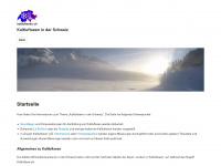 kaltluftseen.ch Webseite Vorschau