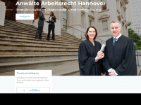 anwaelte-arbeitsrecht-hannover.de Webseite Vorschau