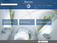 baryon.com Webseite Vorschau