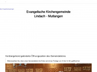 lindach-mutlangen.de Webseite Vorschau