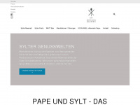 sylter-genussmacherei.de Webseite Vorschau