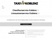 taxi-vip-koblenz.de Webseite Vorschau