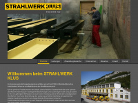 strahlwerk.ch Webseite Vorschau