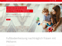 pktherm.de Webseite Vorschau