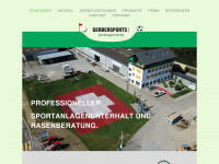 gerbersports-gmbh.ch Webseite Vorschau