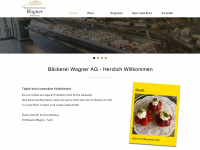 wagner-baeckerei.ch Webseite Vorschau