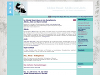aikidobasel.ch Webseite Vorschau