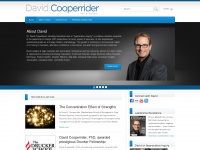 davidcooperrider.com Webseite Vorschau