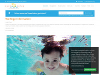 schwimmschule-badeenten.de Webseite Vorschau