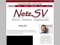 netz-sv.de Webseite Vorschau