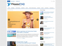 finanzfaq.com Webseite Vorschau