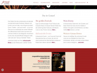 genussfestivals.info Webseite Vorschau
