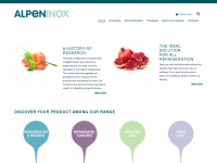 alpeninox.com Webseite Vorschau