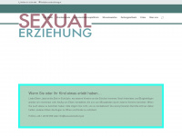 sexualerziehung.at Webseite Vorschau
