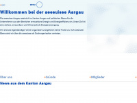 aeeaargau.ch Webseite Vorschau
