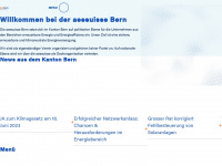 aeebern.ch Webseite Vorschau