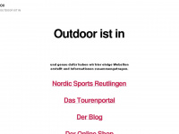 outdoor-is-in.com Webseite Vorschau
