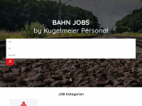 bahn-jobs.com Webseite Vorschau