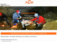 höhlenraclette.ch Webseite Vorschau