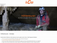 höhlentouren-schweiz.ch Webseite Vorschau
