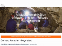 gerhardamacher.ch Webseite Vorschau
