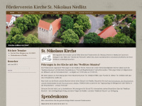 kirche-nedlitz.de Webseite Vorschau