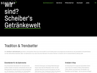 scheibers.it Webseite Vorschau