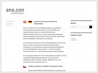 anacon.info Webseite Vorschau
