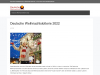 deutsche-weihnachtslotterie.com Webseite Vorschau