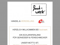 food-werk.ch Webseite Vorschau