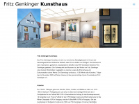 fritz-genkinger-kunsthaus.de Webseite Vorschau
