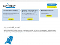 cantorclin.nl Webseite Vorschau