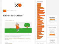 rehasport-deutschland.blog Webseite Vorschau