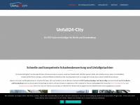 unfall24-city.de Webseite Vorschau