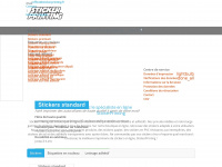 stickerprinting.fr Webseite Vorschau