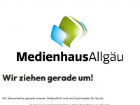 medienhaus-allgaeu.de Webseite Vorschau