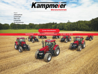 kampmeier-landtechnik.com Webseite Vorschau