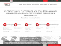 medle.ch Webseite Vorschau