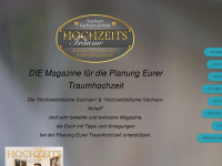 hochzeitstraeume-weddingmagazin.de Webseite Vorschau