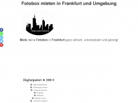 fotobox-mieten-frankfurt.de Webseite Vorschau
