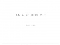 ania-schierholt.com Webseite Vorschau