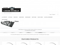 chessworld.com.au Webseite Vorschau