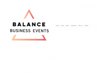 balance-events.nl Webseite Vorschau