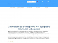 ganymedes.nl Webseite Vorschau