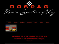 rospag.ch Webseite Vorschau