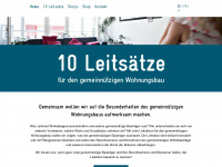 zehnleitsaetze.ch Webseite Vorschau